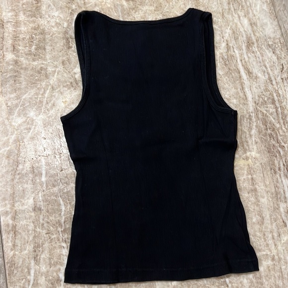 Otomix Black tank top with Asian symbol for Love. Size large. Great condition. - Picture 2 of 4